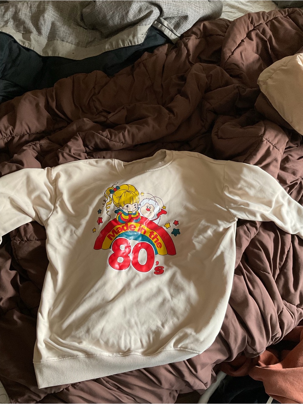 Pick 2 for $15 Cream 'Made in the 80s' womens Sweatshirt